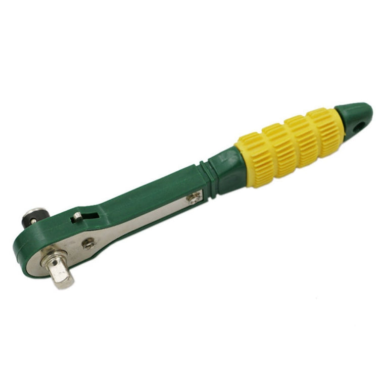 Chave de Catraca Mini Rápida Amarelo Verde, Chave de Catraca Mini