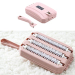 Handheld Carpet Sweeper Brush Sofa Bed Pet Hair Debris Crumb Dirt Fur Cleaner Roller Cleaning Tools, Random Color Delivery, Two-row Brush, Three-row Brush