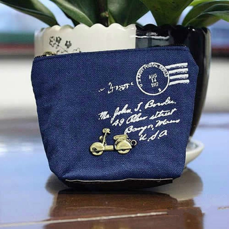Carteira Vintage Mini Bolsa Porta-Moedas Presente Carteiras Clássicas Nostálgicas Bolsa de Armazenamento