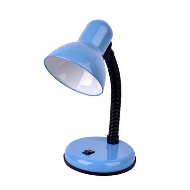 Lâmpada de Secretária Vintage de Ferro com LED, Interruptor de Botão, Luz de Leitura com Proteção Ocular