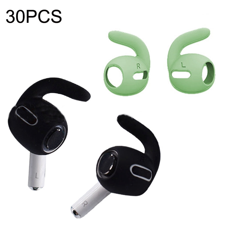 30 Unidades de Capas Ultra-finas para Auriculares Apple Airpods Pro, com Ganchos para Ouvido