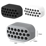 3 UN Bola Masseter de 4ª Geração, Treinador Mandibular, Treinador de Músculos Faciais, Dispositivo de Elevação Facial em Silicone, 4ª Geração (Branco), 4ª Geração (Preto), 4ª Geração (Cinza)