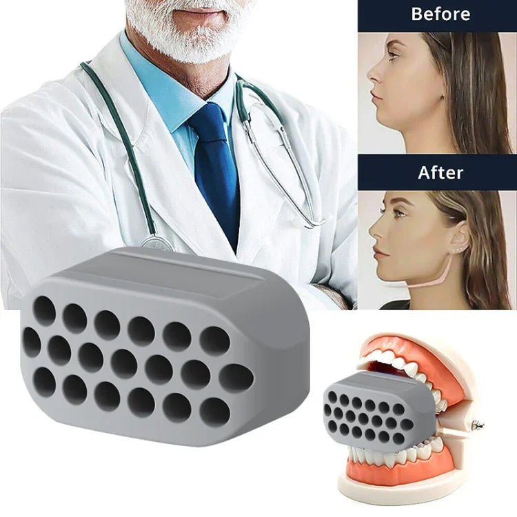 3 UN Bola Masseter de 4ª Geração, Treinador Mandibular, Treinador de Músculos Faciais, Dispositivo de Elevação Facial em Silicone, 4ª Geração (Branco), 4ª Geração (Preto), 4ª Geração (Cinza)