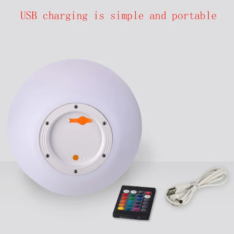 Lâmpada de Pé para Sala de Estar com Dimerização por Controlo Remoto LED Criativa para Quarto Luz Decorativa de Cabeceira, 200mm, 250mm