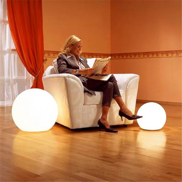 Lâmpada de Pé para Sala de Estar com Dimerização por Controlo Remoto LED Criativa para Quarto Luz Decorativa de Cabeceira, 200mm, 250mm