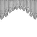 Cortina de Café Translúcida Branca Tule Renda Transparente Cortinas Jacquard de Malha Warp para Quarto, Cortina Inferior, Cortina Superior, Cortina Superior e Inferior
