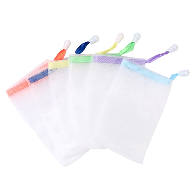 4 PCS Bolsa Suspensa Espuma de Limpeza Sabonete Artesanal Rede de Bolhas, Entrega de Cor Aleatória, Rede de Bolhas de Sabão