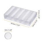 Cápsulas para Moedas 100 x 30mm Caixas Redondas Caixa de Proteção para Moedas Comemorativas, 2 unidades 30mm