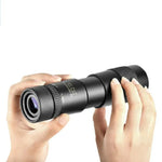 Monóculo com Zoom Contínuo, Visão Noturna HD de Alta Ampliação e Baixa Luminosidade, 10 - 30 x 30