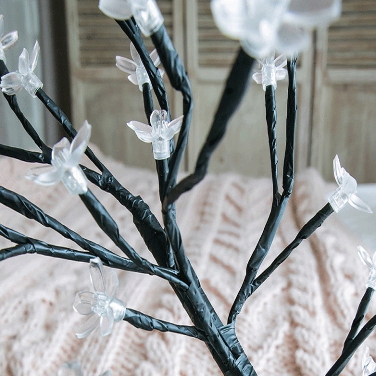 Cherry Tree Lamp Table Lamp Room Layout Decoration Creative Bedside Night Light Gift, 24 Lights Bauhinia Black Tree, 36 Lights Bauhinia Black Tree, 48 Lights Bauhinia Black Tree, 24 Lights Fiber Optic Black tree, 36 Lights Fiber Optic Black tree       ...