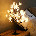 Cherry Tree Lamp Table Lamp Room Layout Decoration Creative Bedside Night Light Gift, 24 Lights Bauhinia Black Tree, 36 Lights Bauhinia Black Tree, 48 Lights Bauhinia Black Tree, 24 Lights Fiber Optic Black tree, 36 Lights Fiber Optic Black tree       ...