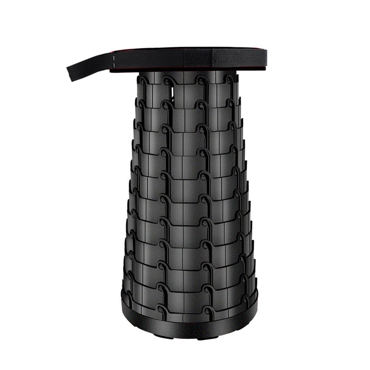 Banco Telescópico Dobrável de Plástico Portátil para Exterior Camping Pesca Jardim, 47cm(Preto), 47cm(Vermelho), 47cm(Amarelo)