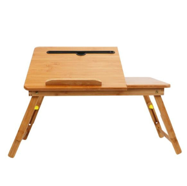 Mesa dobrável Nanzhu para computador, mesa para cama com ranhura para cartão, mesa simples para computador preguiçoso elevatória, média 54cm