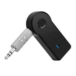 Adaptador Metálico 2 em 1 AUX 3.5mm + Receptor de Áudio Bluetooth 4.1 USB para Carro Conversor de Áudio Receptor Bluetooth Sem Fios, Receptor de Áudio