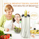 Máquina Automática Multifuncional para Rolo de Ovo, Cozedor Elétrico de Ovos, Máquina de Omelete, Ferramenta de Pequeno-Almoço para Ovos