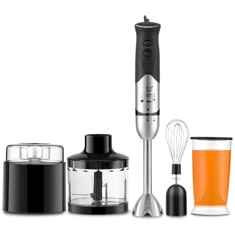Processador de alimentos multifuncional Misturador manual Varinha mágica destacável 5 velocidades Variável em aço inoxidável Varinha de cozinha, Plug CN, Misturador manual