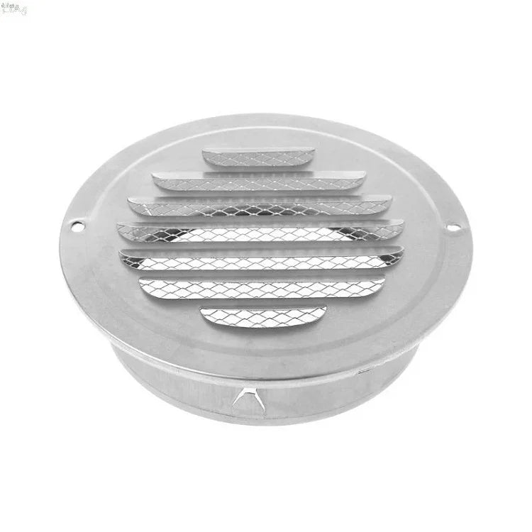 Chapéu de Proteção para Pássaros em Aço Inoxidável para Parede Externa, Cabeça Chata, Resistente à Chuva e Insetos, 70mm, 80mm, 00mm, 120mm, 150mm, 180mm, 200mm