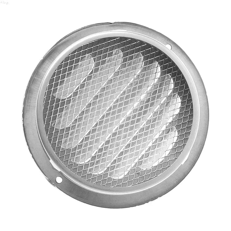 Chapéu de Proteção para Pássaros em Aço Inoxidável para Parede Externa, Cabeça Chata, Resistente à Chuva e Insetos, 70mm, 80mm, 00mm, 120mm, 150mm, 180mm, 200mm