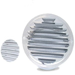 Chapéu de Proteção para Pássaros em Aço Inoxidável para Parede Externa, Cabeça Chata, Resistente à Chuva e Insetos, 70mm, 80mm, 00mm, 120mm, 150mm, 180mm, 200mm