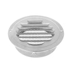Chapéu de Proteção para Pássaros em Aço Inoxidável para Parede Externa, Cabeça Chata, Resistente à Chuva e Insetos, 70mm, 80mm, 00mm, 120mm, 150mm, 180mm, 200mm