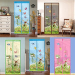 Cortina Mágica com Fecho Magnético para Mosquitos, Insetos e Moscas para Quarto e Cozinha, 90x210cm, 100x210cm