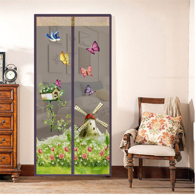Cortina Mágica com Fecho Magnético para Mosquitos, Insetos e Moscas para Quarto e Cozinha, 90x210cm, 100x210cm