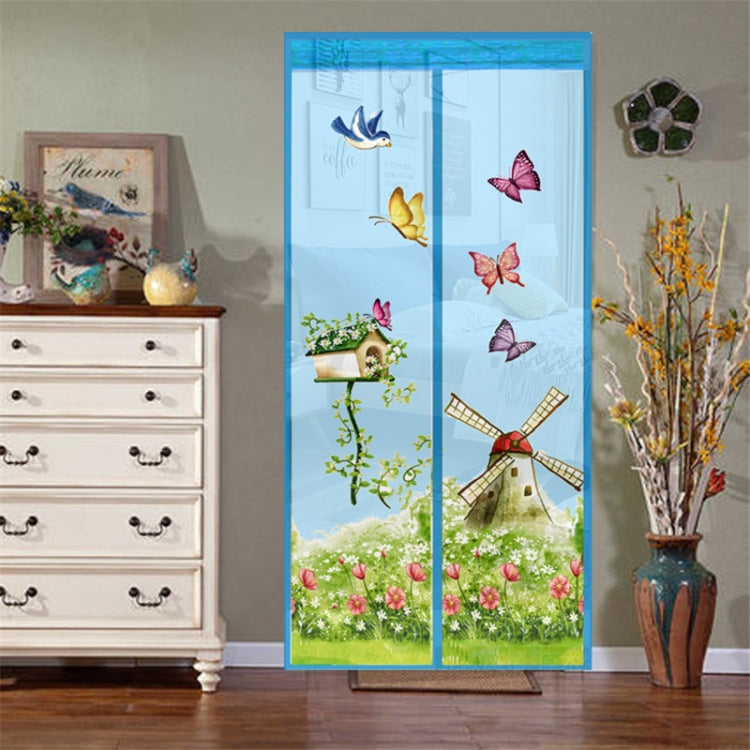Cortina Mágica com Fecho Magnético para Mosquitos, Insetos e Moscas para Quarto e Cozinha, 90x210cm, 100x210cm