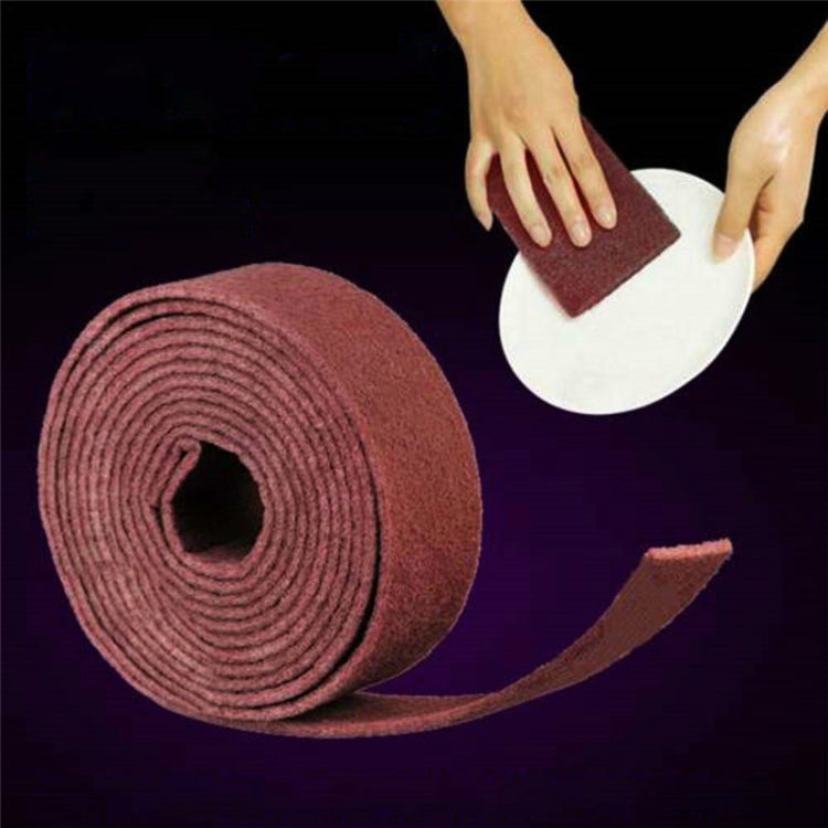 Esfregão de nylon para polir aço inoxidável e remover ferrugem Pano de limpeza para cozinha, 7 cm x 5,7 m, 9 cm x 1 m, 9 cm x 5,7 m, 9 cm x 20 m