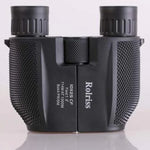Binóculos de Bolso Portáteis ROLISS 10X25 para Desporto ao Ar Livre, Impermeáveis, Telescópio de Alta Potência, 10X25