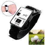 Contador Manual Portátil para Aparência de Relógio de Golfe, Contador