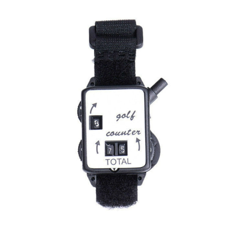 Contador Manual Portátil para Aparência de Relógio de Golfe, Contador