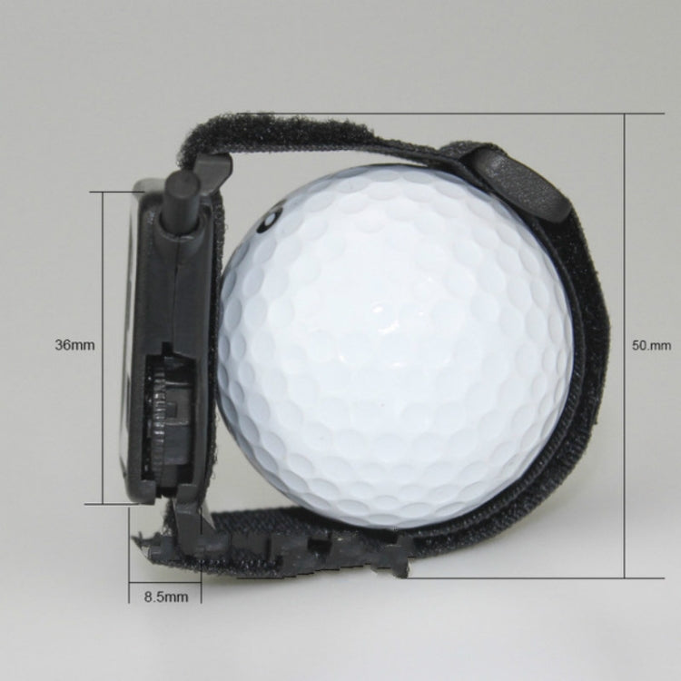 Contador Manual Portátil para Aparência de Relógio de Golfe, Contador