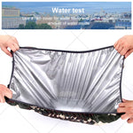 Capa de Chuva Ajustável, Impermeável e à Prova de Poeira para Mochila, Capa Protetora Portátil e Ultraligeira, 35L, 45L, 55-60L, 70L, 80L