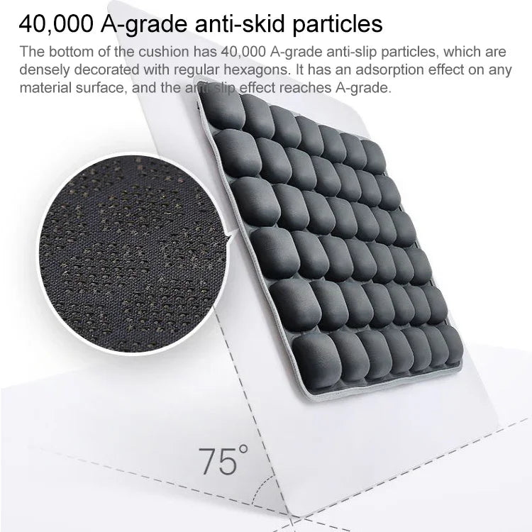 Almofada de Ar 3D Almofada de Ar Respirável para Escritório Almofada de Massagem para Alívio de Pressão para Glúteos Bonitos