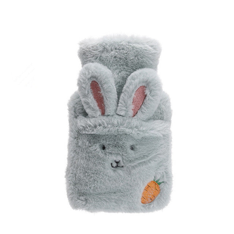Saco de Água Quente de Peluche Quente com Desenho de Coelho
