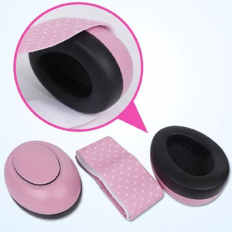 Protetores auriculares elásticos ajustáveis para recém-nascido