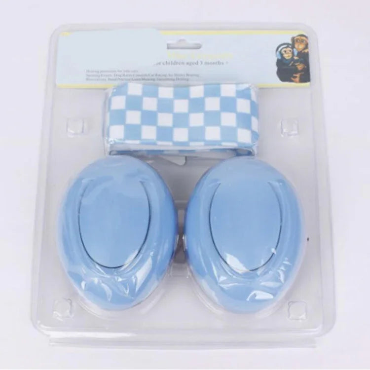 Protetores auriculares elásticos ajustáveis para recém-nascido