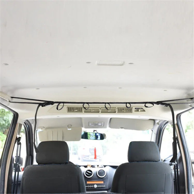 Suporte para Vara de Pesca para Carro Luya, Correia para Suporte de Vara no Teto do Carro