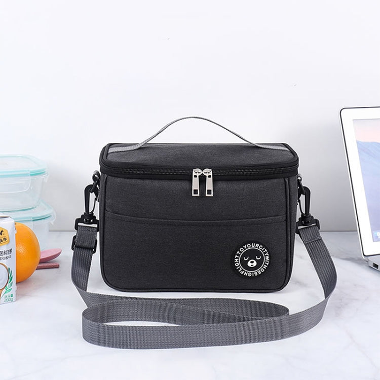 Saco térmico para almoço Durável e impermeável Cooler para escritório com alça, S, M, L