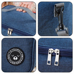Saco térmico para almoço Durável e impermeável Cooler para escritório com alça, S, M, L