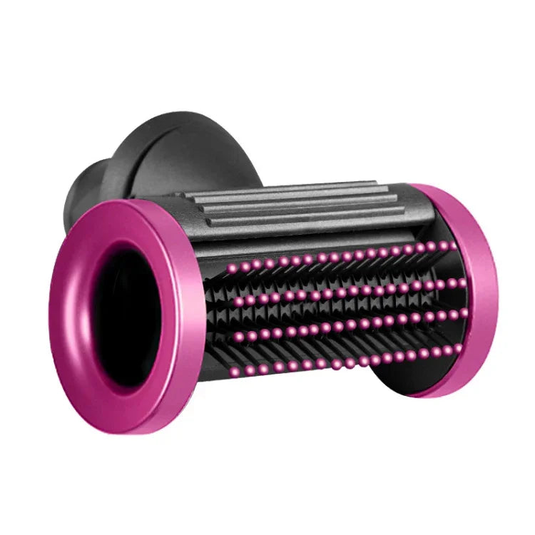 For Dyson Hair Dryer Nozzle Smooth Flyaway Attachment, Smooth Rose Red