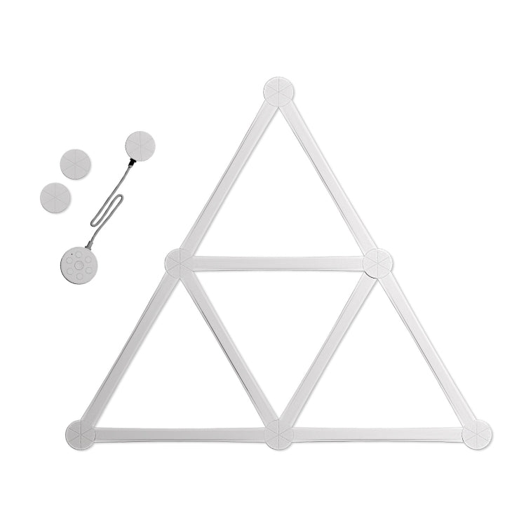Luz Mosaico RGB Inteligente JSK-P22 Luz Rítmica Suporta Amazon Alexa / Google Assistant / DuerOS, Ficha US, Ficha EU, Ficha UK