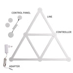 Luz Mosaico RGB Inteligente JSK-P22 Luz Rítmica Suporta Amazon Alexa / Google Assistant / DuerOS, Ficha US, Ficha EU, Ficha UK
