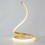 LED Spiral Table Lamp Home Living Room Bedroom Decoration Lighting Bedside Light, EU Plug, US Plug, UK Plug, AU Plug, Without Plug