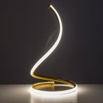 LED Spiral Table Lamp Home Living Room Bedroom Decoration Lighting Bedside Light, EU Plug, US Plug, UK Plug, AU Plug, Without Plug