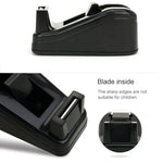 Suporte de fita para secretária KW-triO pequeno Suporte de fita preto, Suporte de fita