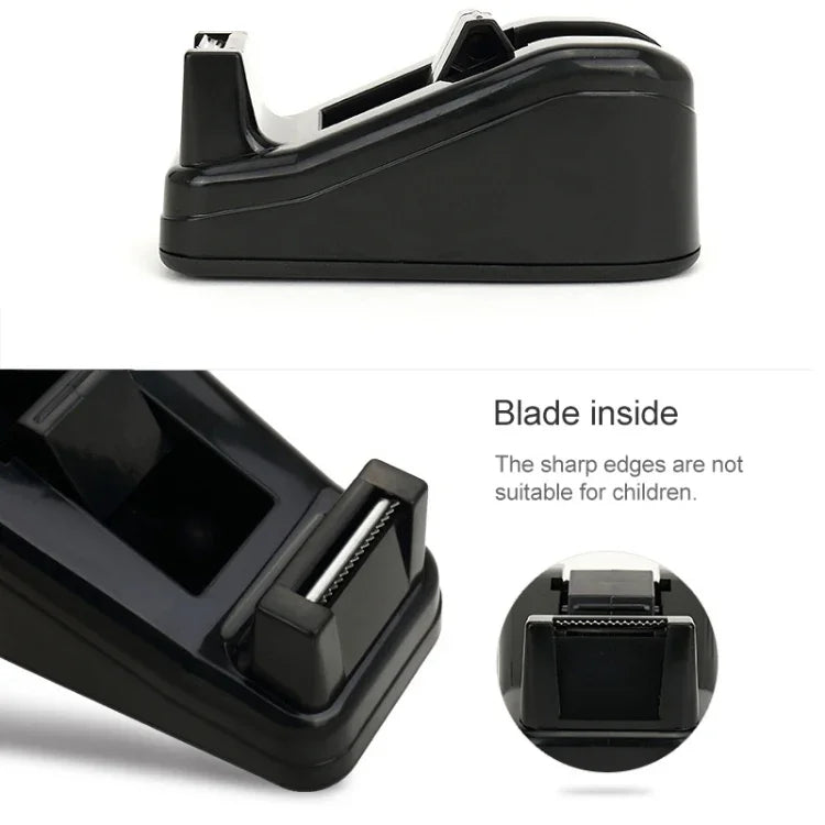 Suporte de fita para secretária KW-triO pequeno Suporte de fita preto, Suporte de fita