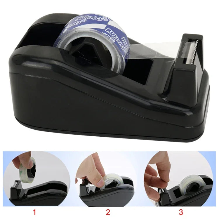 Suporte de fita para secretária KW-triO pequeno Suporte de fita preto, Suporte de fita