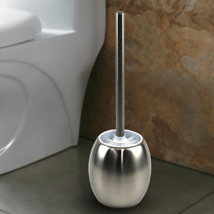 Escova de Limpeza para Casa de Banho Criativa em Aço Inoxidável, Escova de Casa de Banho em Aço Inoxidável