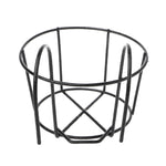 Suporte de Flores Metálico Redondo para Cerca de Varanda, Suporte de Vaso de Flores de Ferro Forjado Montado na Parede, S, M, L, XL